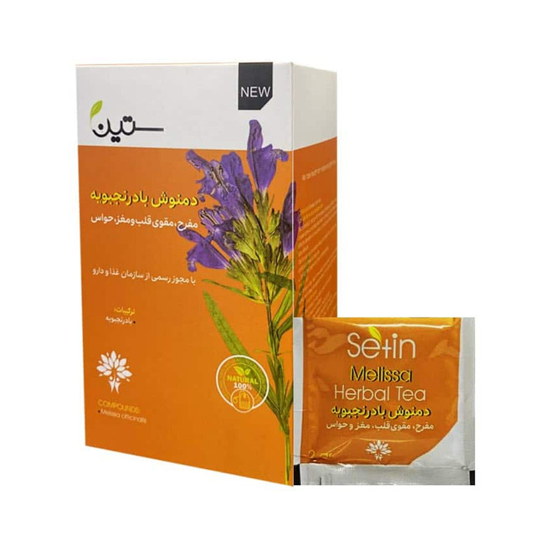 دمنوش بادرنجبویه – دمنوش مفرح ۲۰ عددی ستین