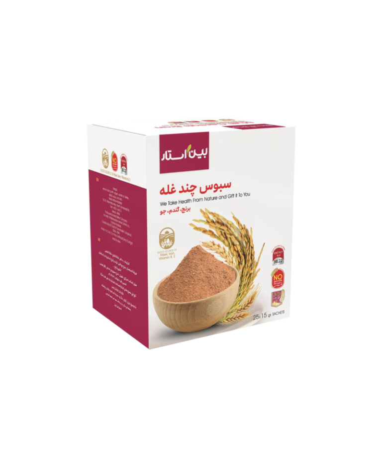 سبوس چند غله بین استار ۲۵ ساشه