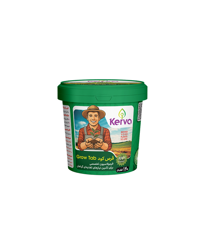 قرص کود ارگانیک (سبوسیب) – 120 عددی