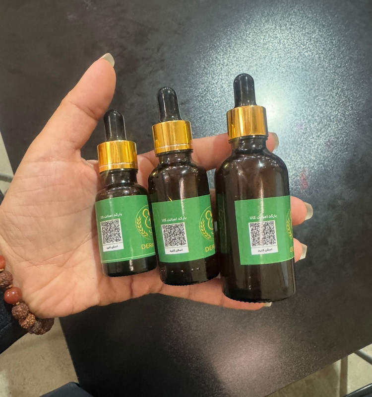 پک روغن درم اکسیر شرکتی ۱۲۰ میل با بارکد اصالت