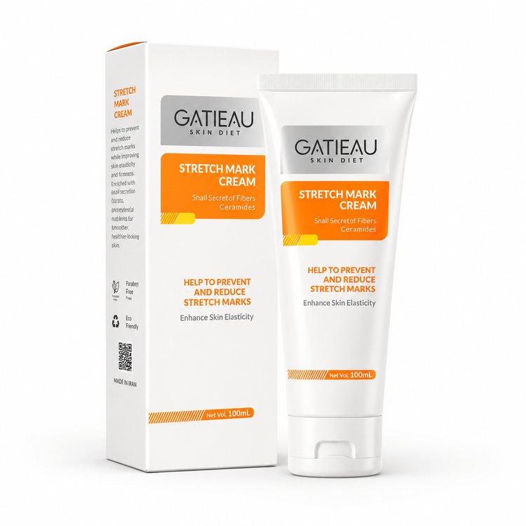 کرم رفع ترک پوستی گاتیو Gatieau (استرچ مارک) حجم 100 میل